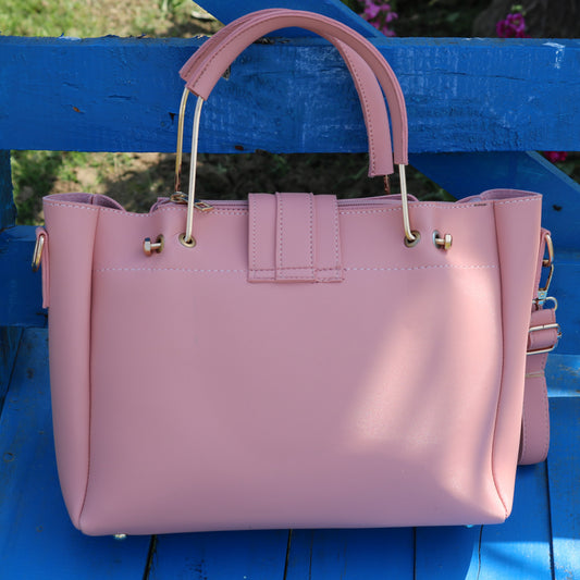 Blush Pink 5-Piece Handbag Set