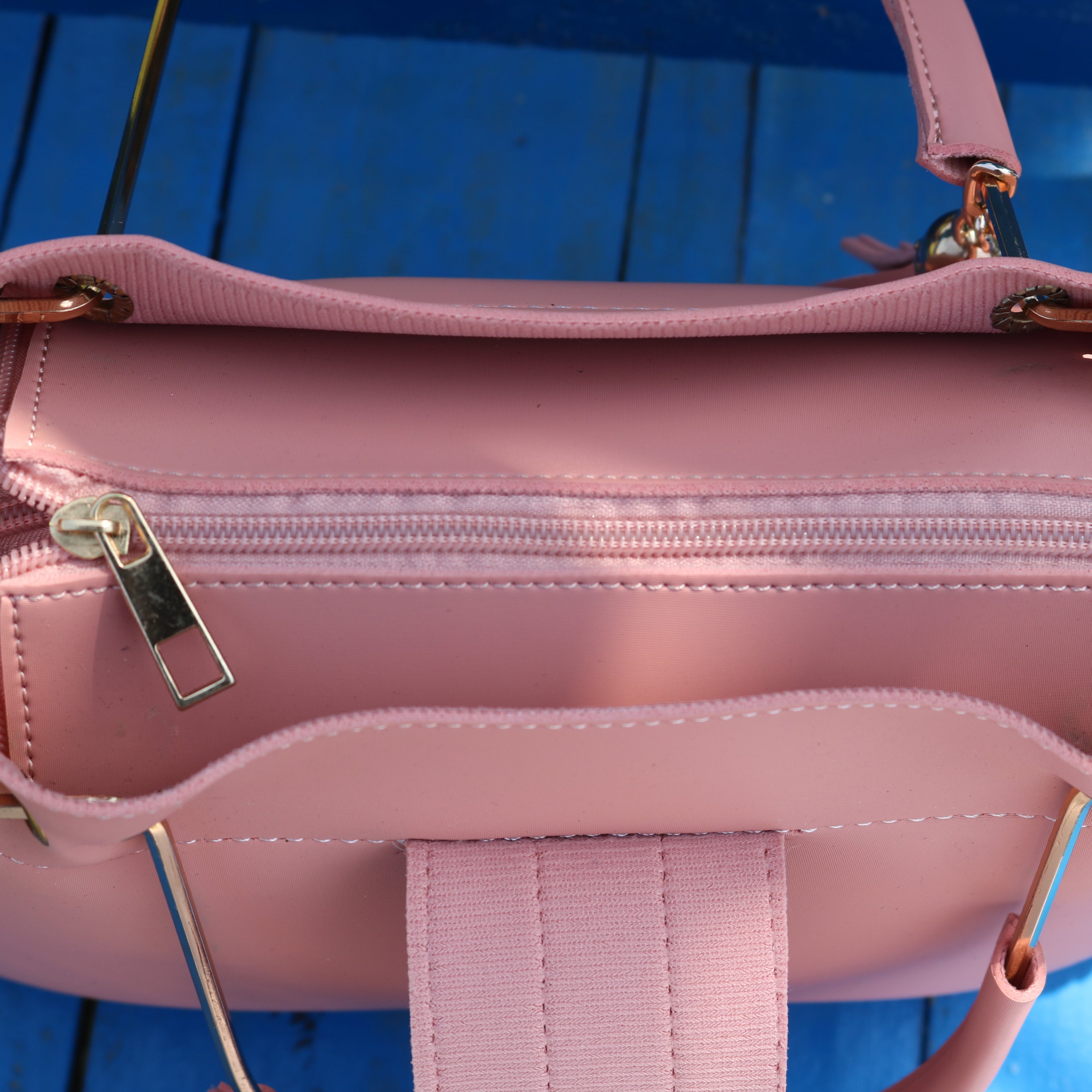 Blush Pink 5-Piece Handbag Set